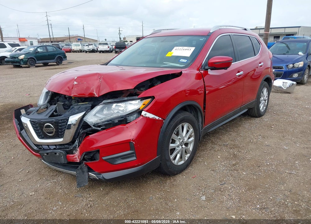 2017 NISSAN ROGUE SV VIN: 5N1AT2MT9HC862313