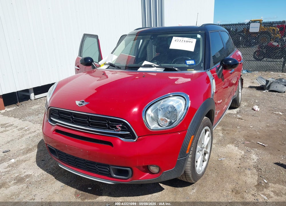 2016 MINI COUNTRYMAN COOPER S VIN: WMWZC5C5XGWU01272