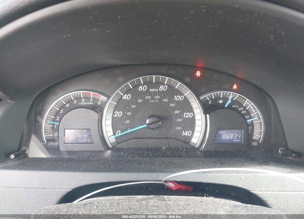 2013 TOYOTA CAMRY VIN: 4T1BF1FK1DU720911