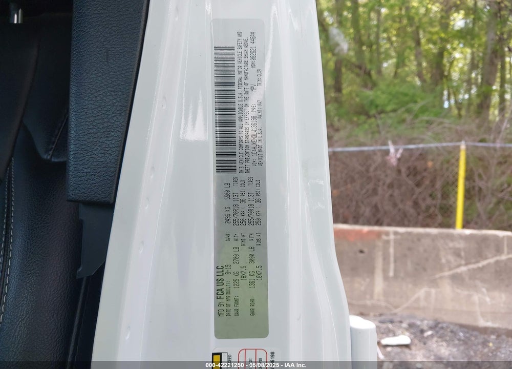 2020 JEEP WRANGLER UNLIMITED VIN: 1C4HJXEN3LW136198