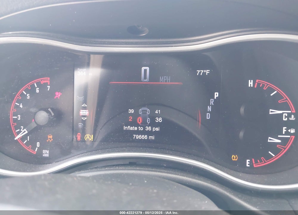 2019 DODGE DURANGO VIN: 1C4RDJAG9KC645325