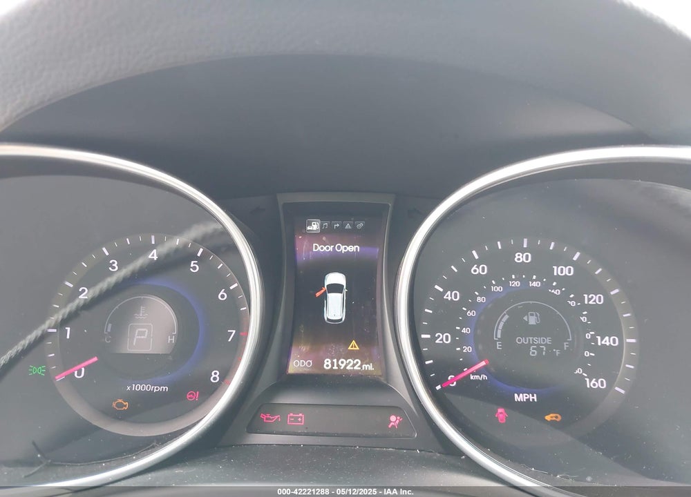 2014 HYUNDAI SANTA FE SPORT VIN: 5XYZW3LA8EG135627