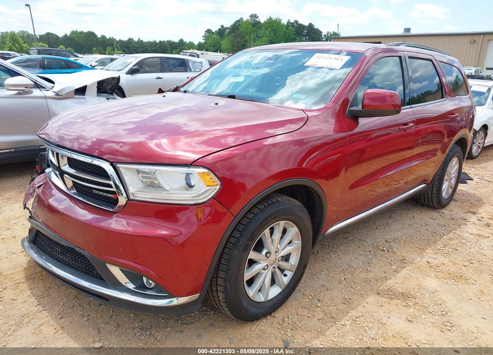 2014 DODGE DURANGO VIN: 1C4RDHAG8EC476685