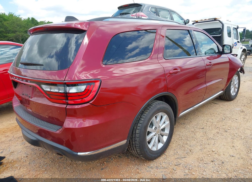 2014 DODGE DURANGO VIN: 1C4RDHAG8EC476685