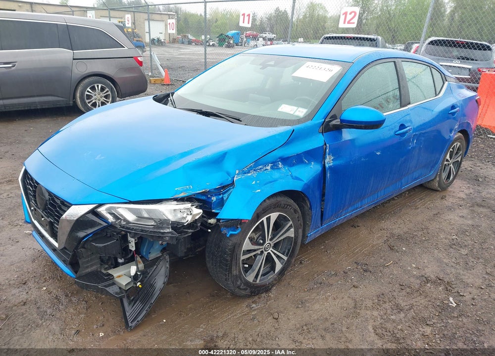 2021 NISSAN SENTRA SV XTRONIC CVT VIN: 3N1AB8CV4MY318657