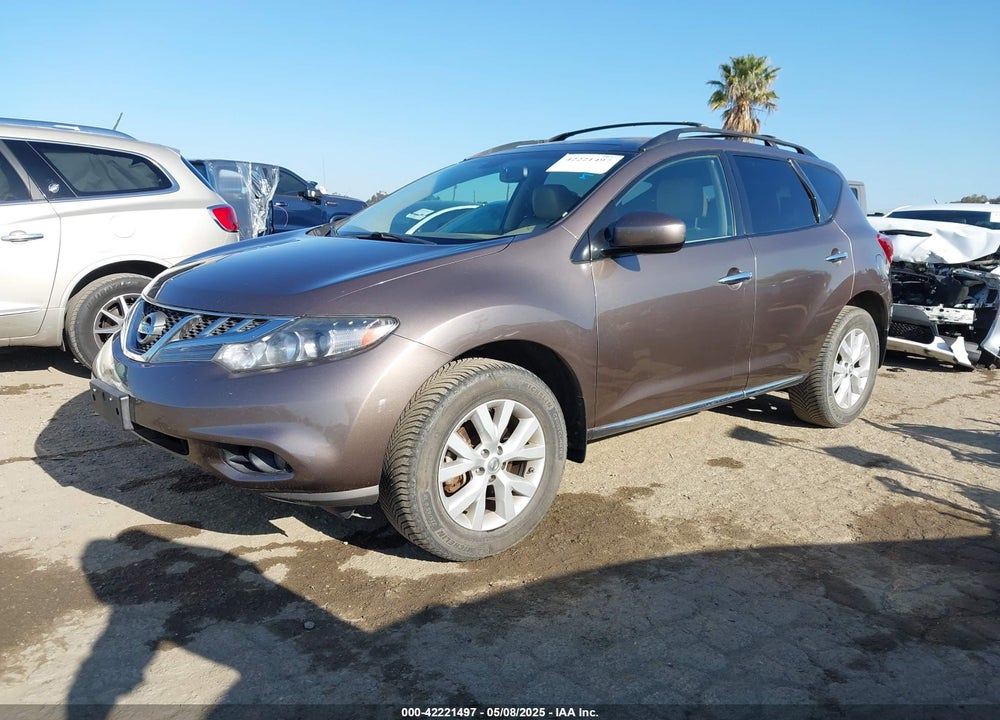 2012 NISSAN MURANO VIN: JN8AZ1MU9CW105347