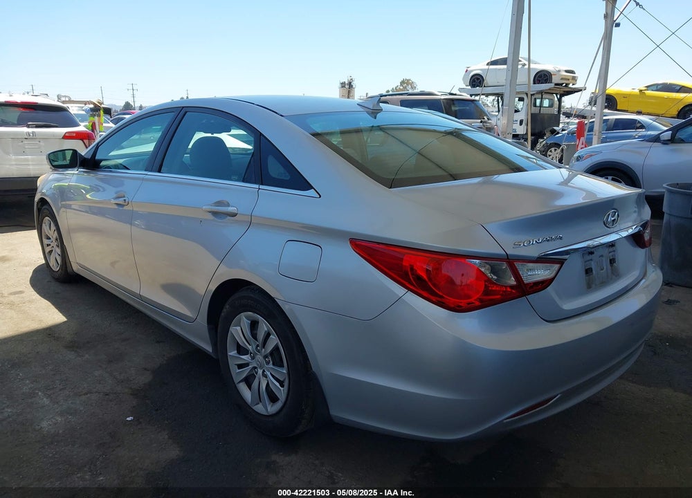 2013 HYUNDAI SONATA VIN: 5NPEB4AC5DH585053