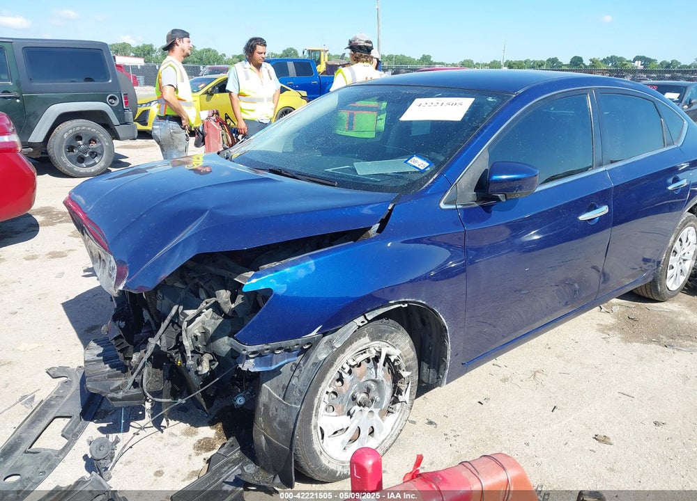 2017 NISSAN SENTRA S VIN: 3N1AB7AP5HY351784