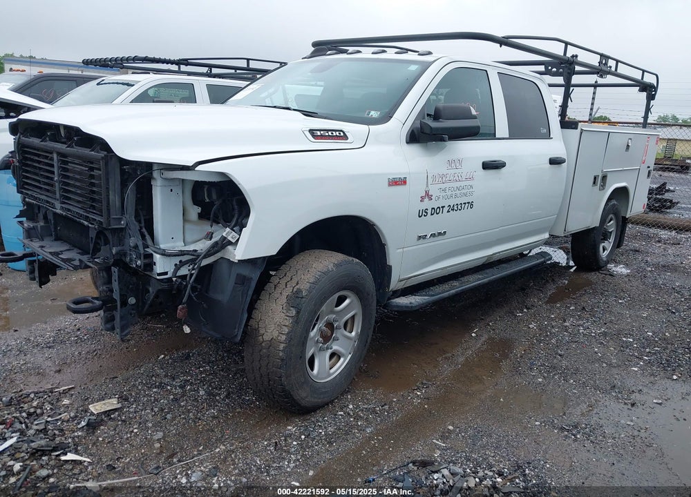 2022 RAM 3500 TRADESMAN  4X4 8' BOX VIN: 3C63R3GJ5NG310870