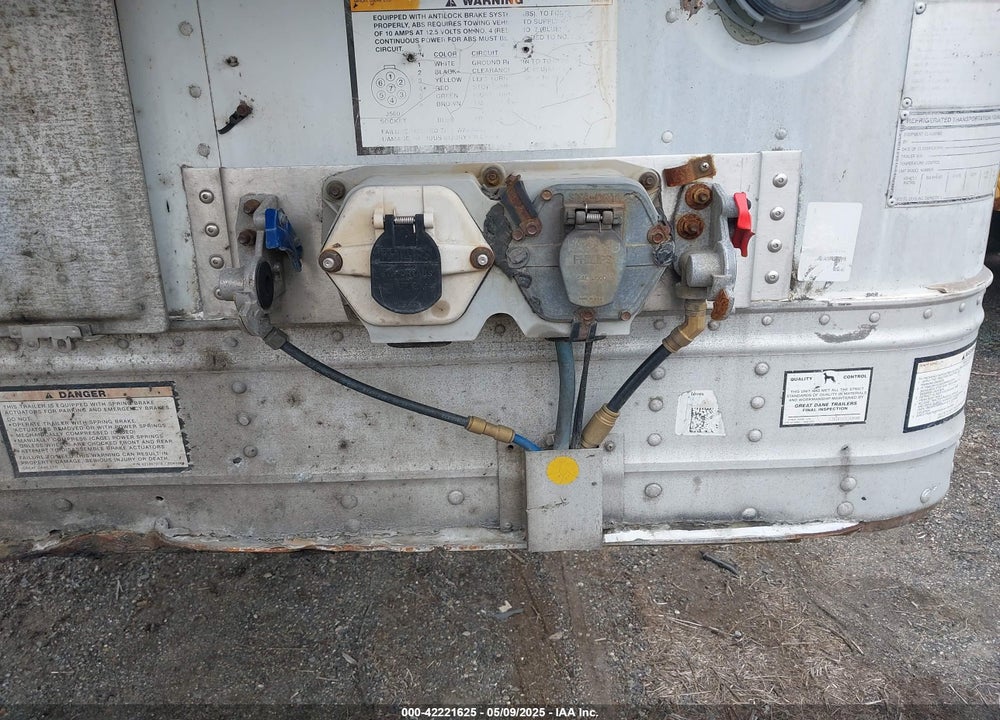 2002 GREAT DANE TRAILERS --- VIN: 1GRAA06212B000418