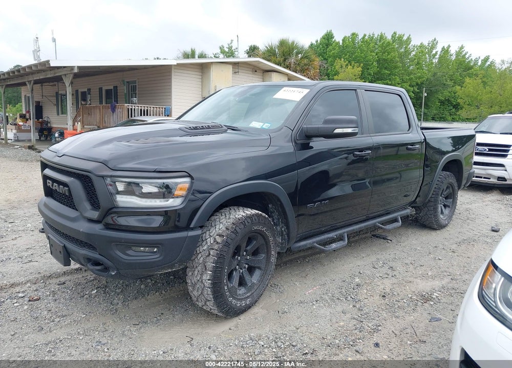 2020 RAM 1500 REBEL 4X4 5'7 BOX VIN: 1C6SRFLT7LN196248