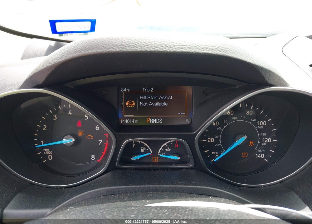 2017 FORD ESCAPE S VIN: 1FMCU0F74HUB52868
