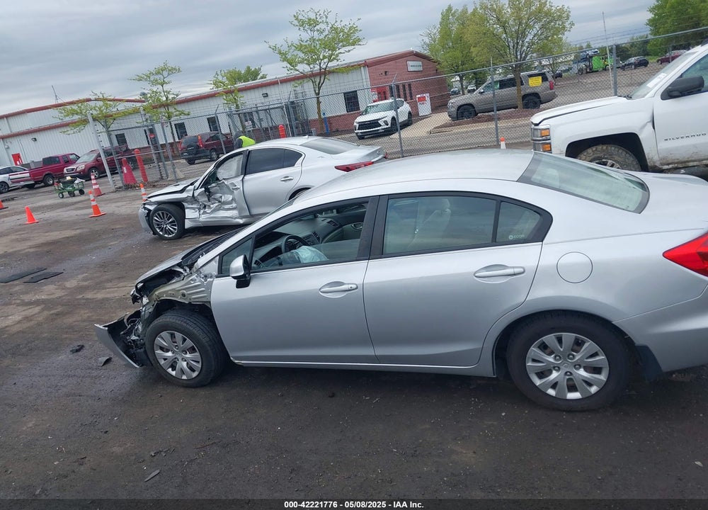 2012 HONDA CIVIC VIN: 19XFB2F5XCE042559
