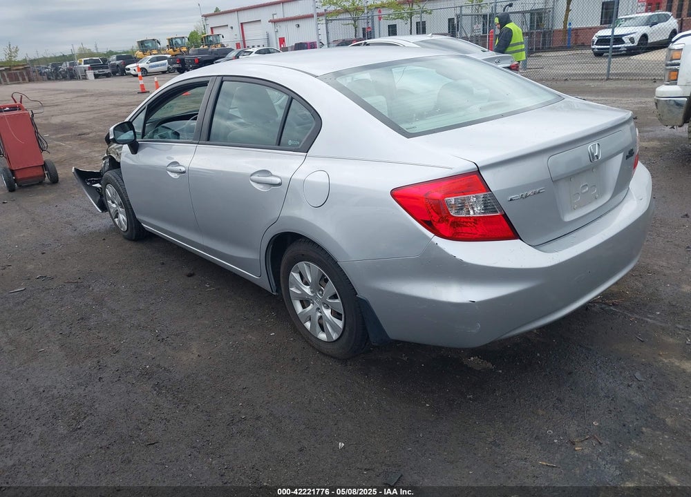 2012 HONDA CIVIC VIN: 19XFB2F5XCE042559