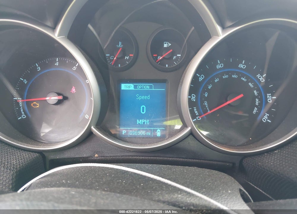 2013 CHEVROLET CRUZE VIN: 1G1PC5SB8D7253588