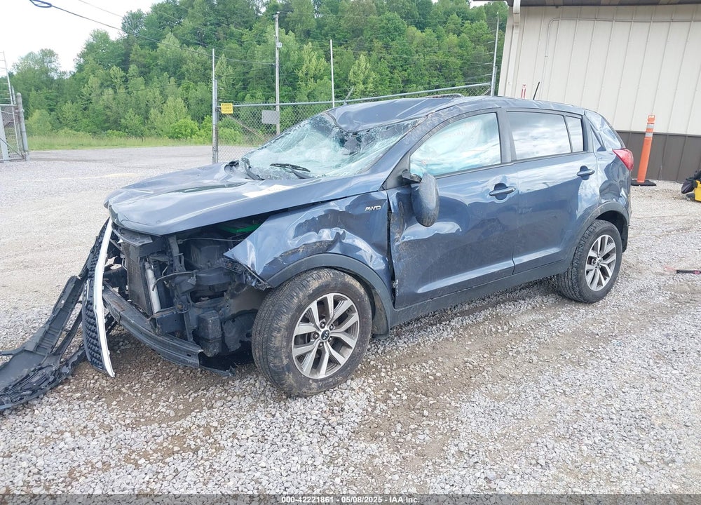 2016 KIA SPORTAGE VIN: KNDPBCAC6G7833354