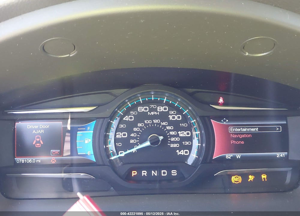 2017 FORD FLEX VIN: 2FMHK6C80HBA00121