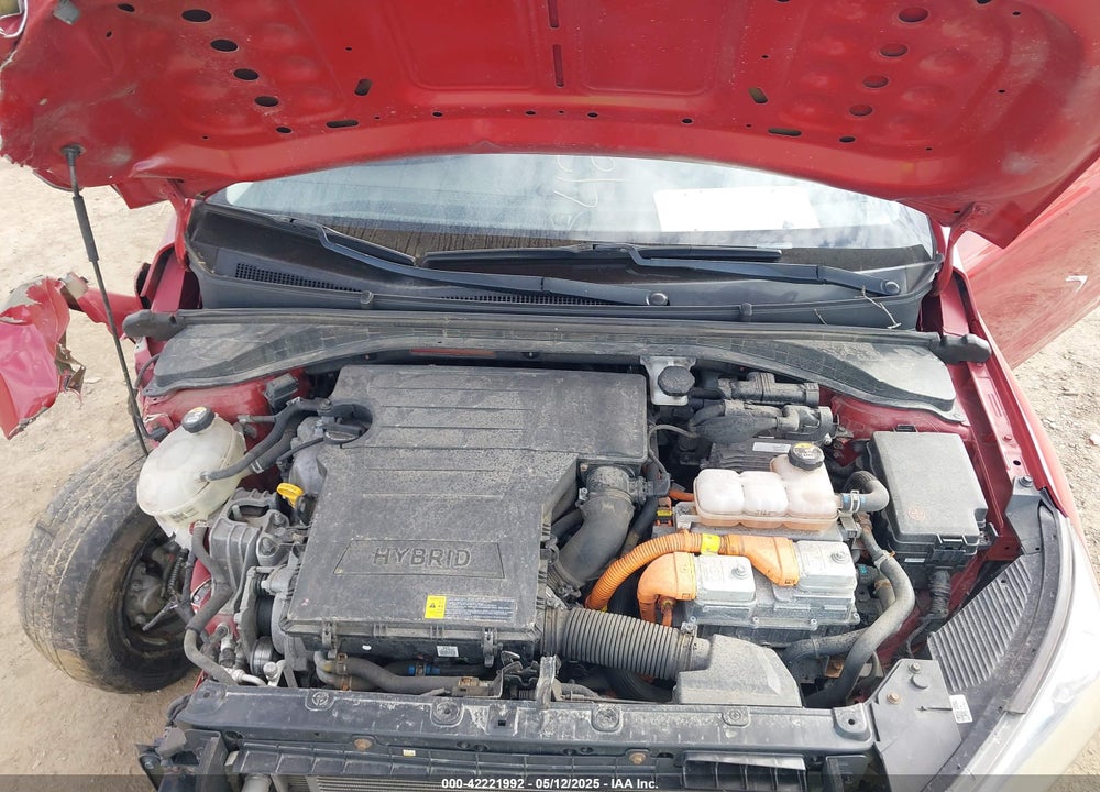 2019 HYUNDAI IONIQ HYBRID BLUE VIN: KMHC65LC8KU173626