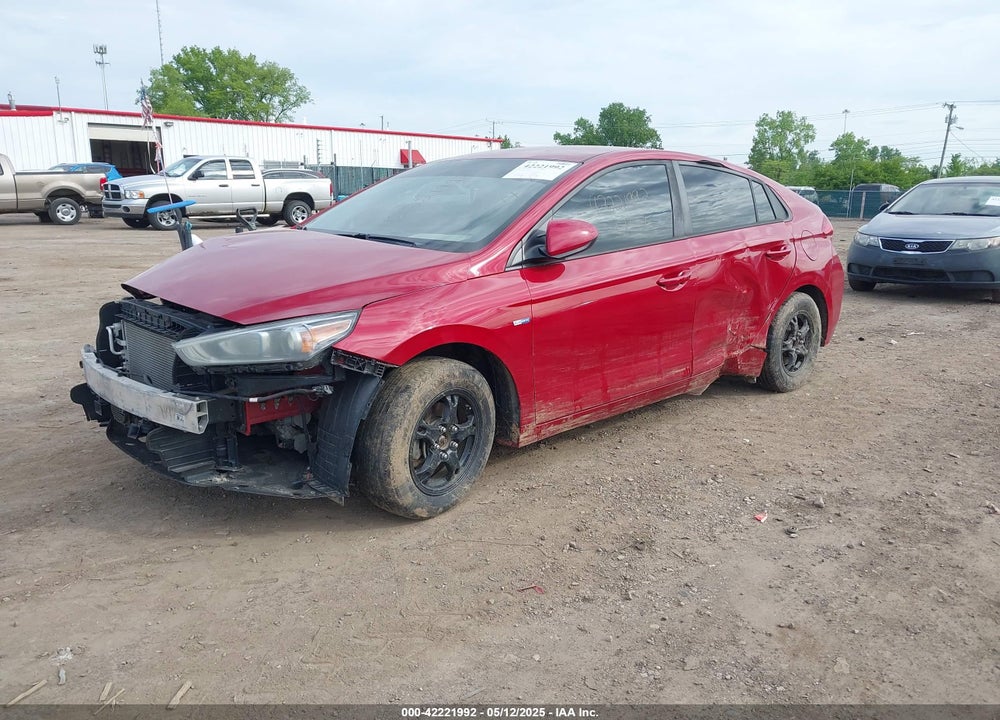 2019 HYUNDAI IONIQ HYBRID BLUE VIN: KMHC65LC8KU173626