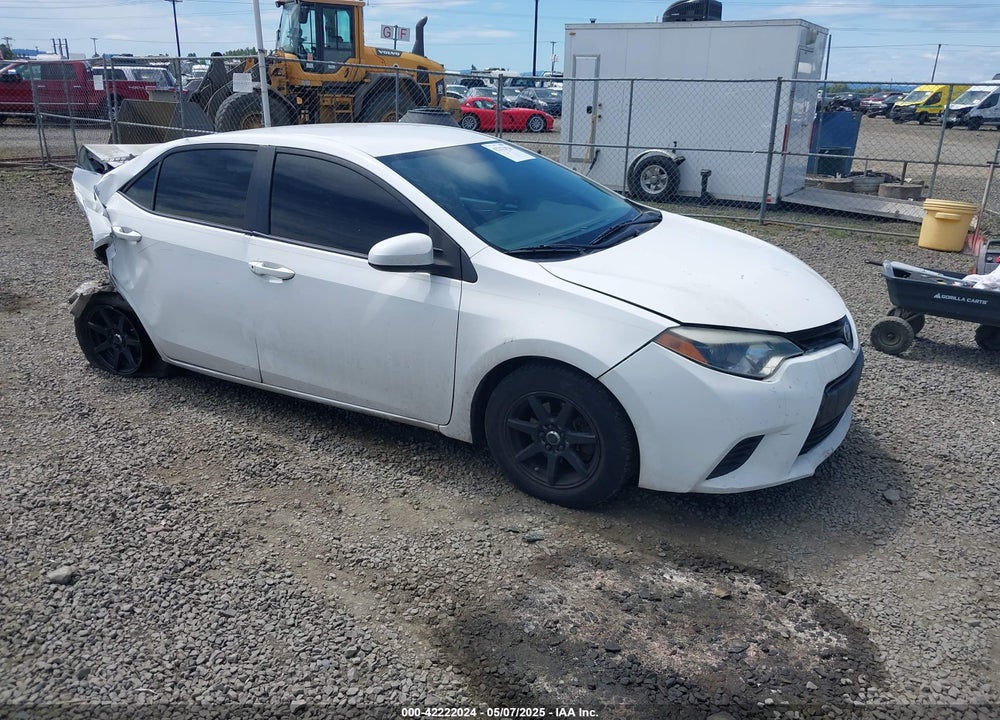 2014 TOYOTA COROLLA L VIN: 5YFBURHEXEP106521
