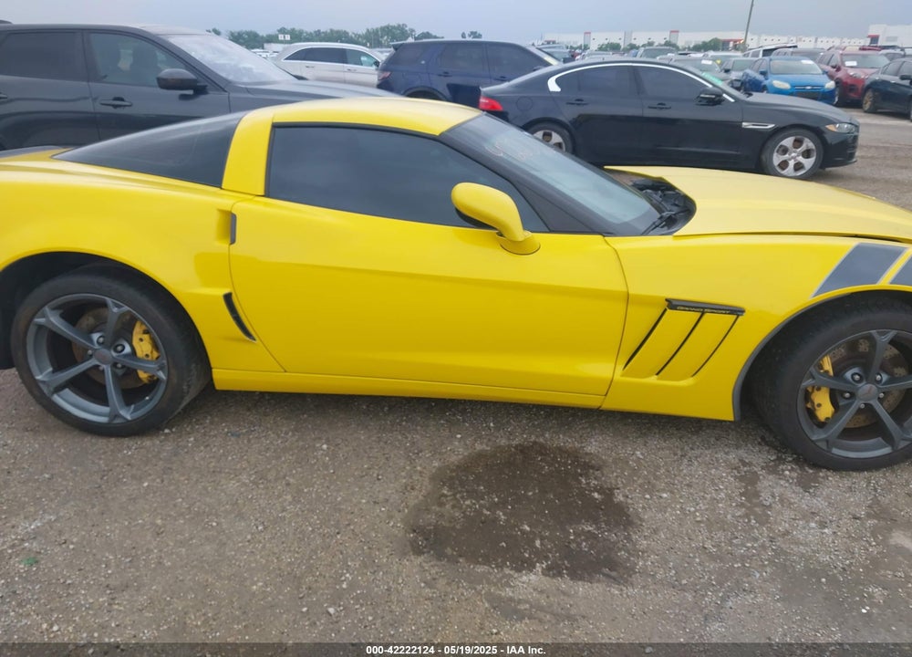 2012 CHEVROLET CORVETTE GRAND SPORT VIN: 1G1YW2DW3C5101769