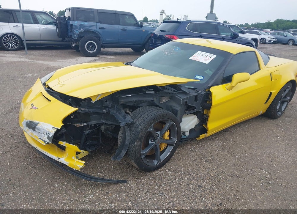 2012 CHEVROLET CORVETTE GRAND SPORT VIN: 1G1YW2DW3C5101769