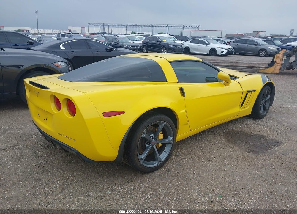 2012 CHEVROLET CORVETTE GRAND SPORT VIN: 1G1YW2DW3C5101769