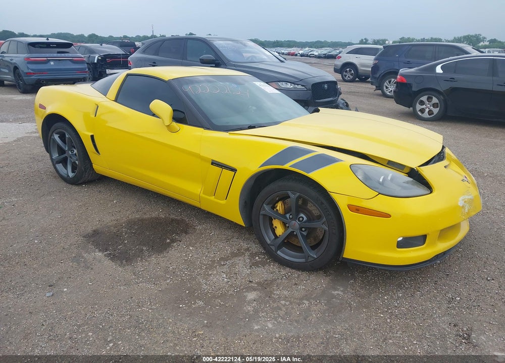 2012 CHEVROLET CORVETTE GRAND SPORT VIN: 1G1YW2DW3C5101769