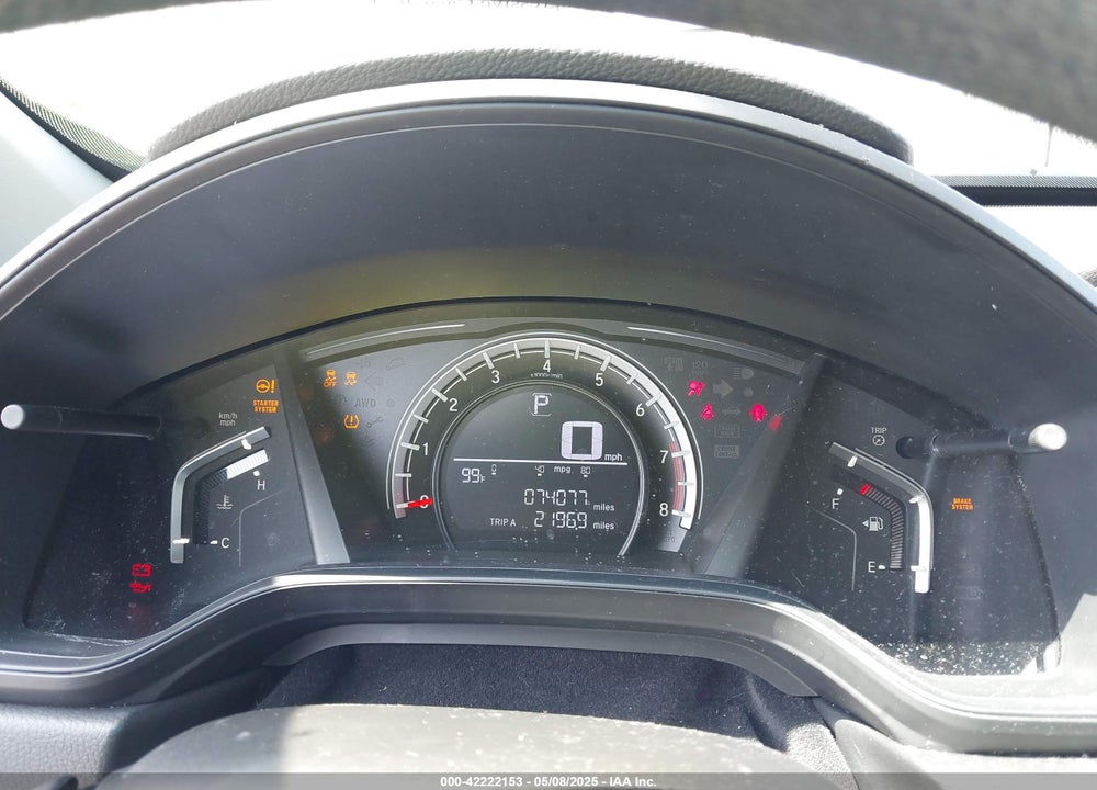 2019 HONDA CR-V VIN: 2HKRW5H35KH407772