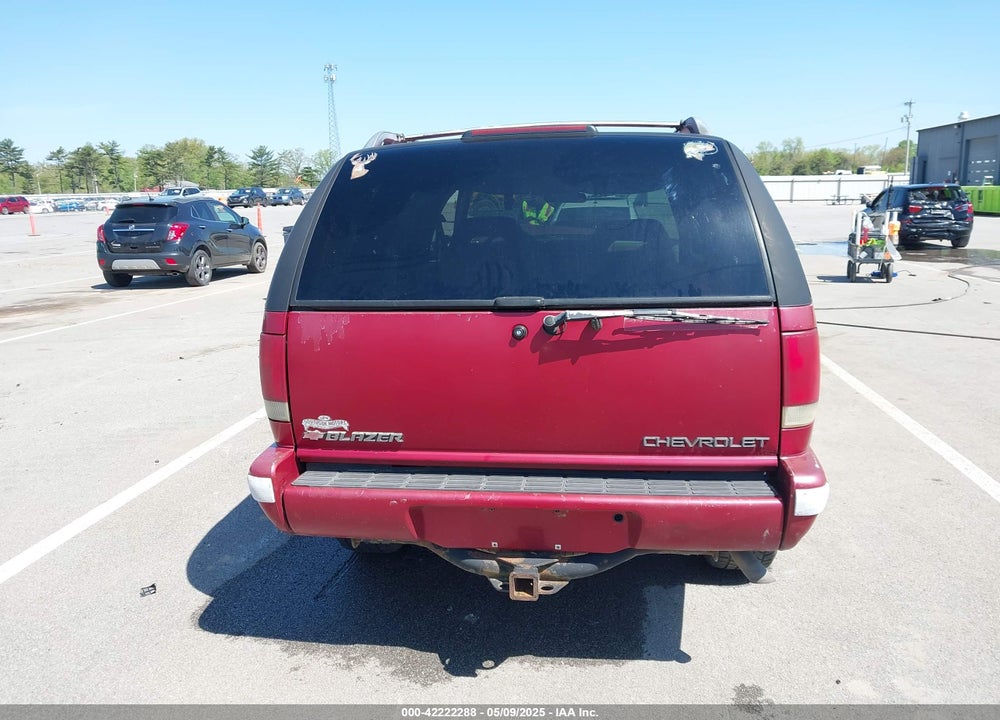 1996 CHEVROLET BLAZER VIN: 1GNDT13W7T2254321