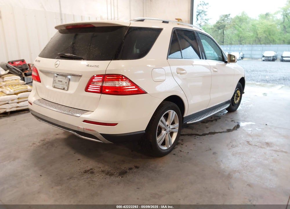 2014 MERCEDES-BENZ ML 350 VIN: 4JGDA5HB2EA362135