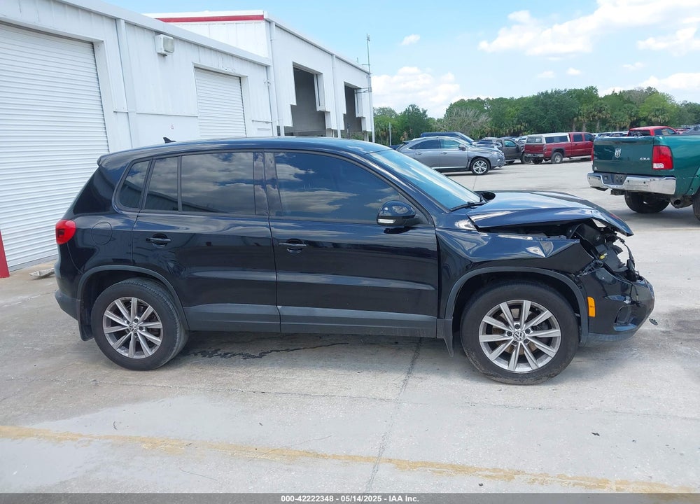 2014 VOLKSWAGEN TIGUAN SE VIN: WVGBV3AX8EW537304
