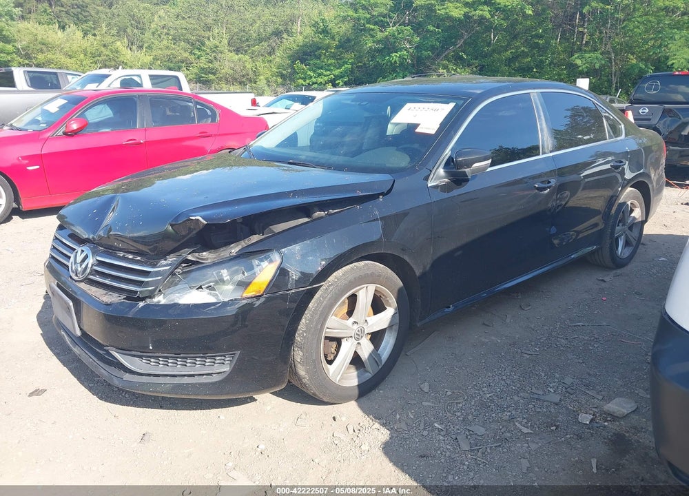 2013 VOLKSWAGEN PASSAT 2.5L SE VIN: 1VWBP7A36DC052207
