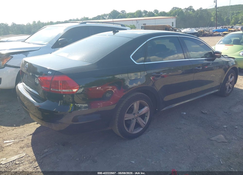2013 VOLKSWAGEN PASSAT 2.5L SE VIN: 1VWBP7A36DC052207