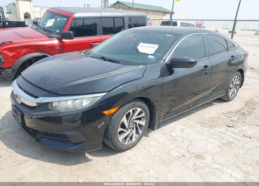 2018 HONDA CIVIC EX VIN: 2HGFC2F79JH597603