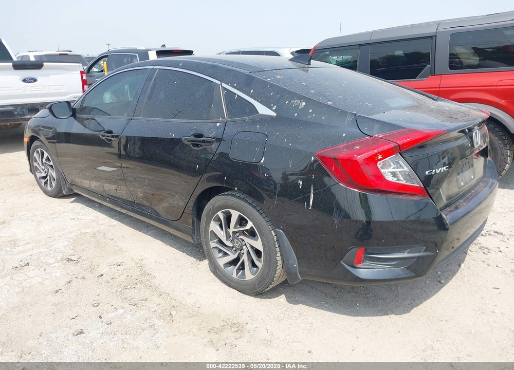 2018 HONDA CIVIC EX VIN: 2HGFC2F79JH597603