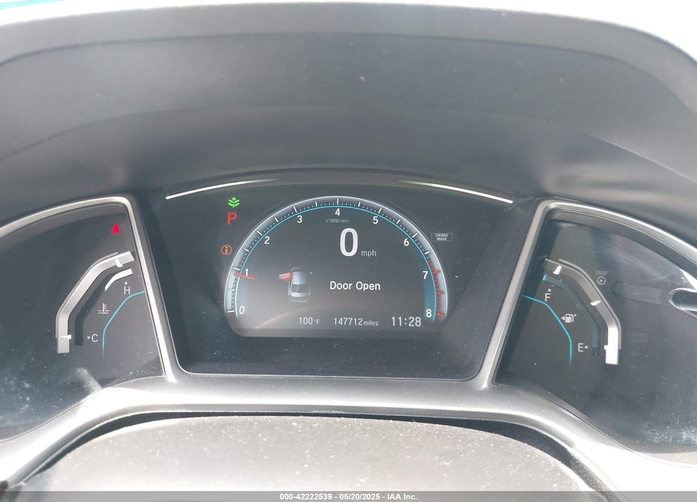 2018 HONDA CIVIC EX VIN: 2HGFC2F79JH597603