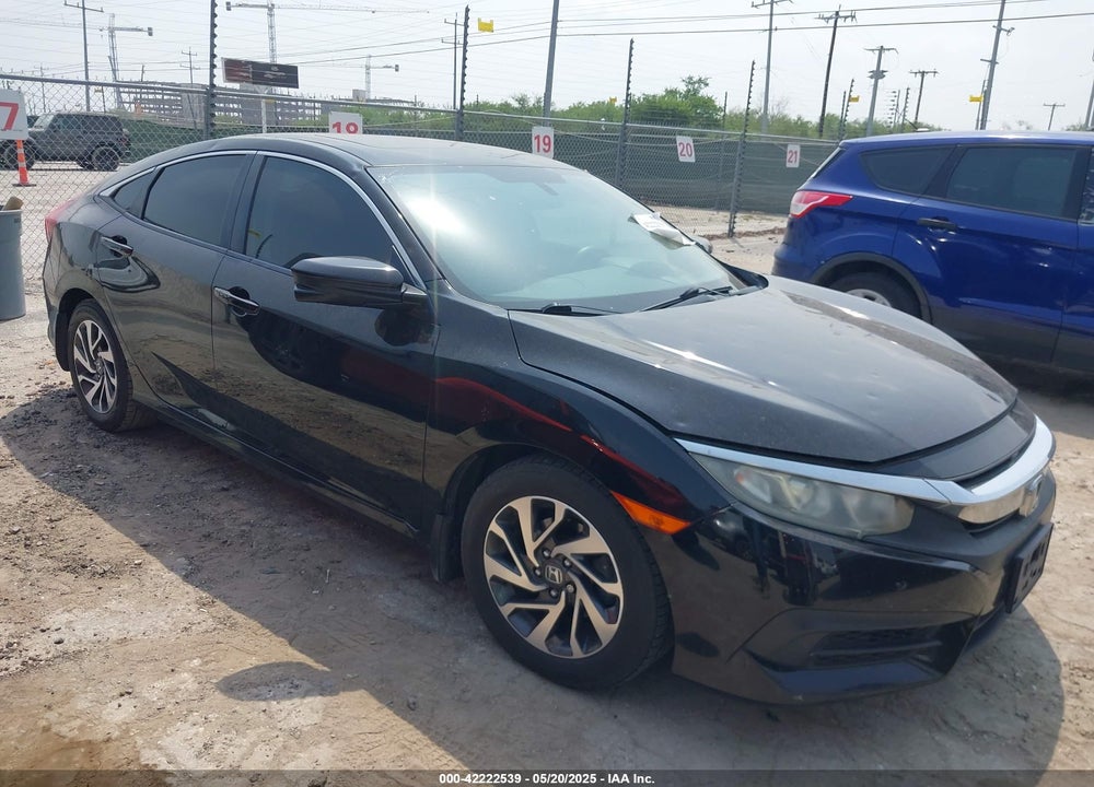 2018 HONDA CIVIC EX VIN: 2HGFC2F79JH597603