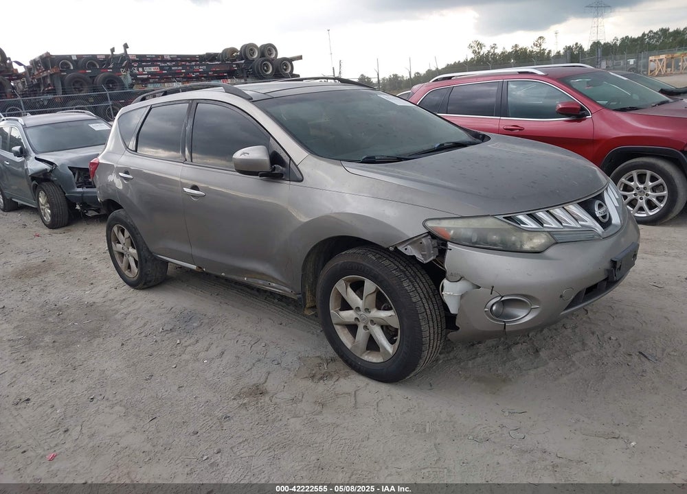 2010 NISSAN MURANO SL VIN: JN8AZ1MW2AW133778