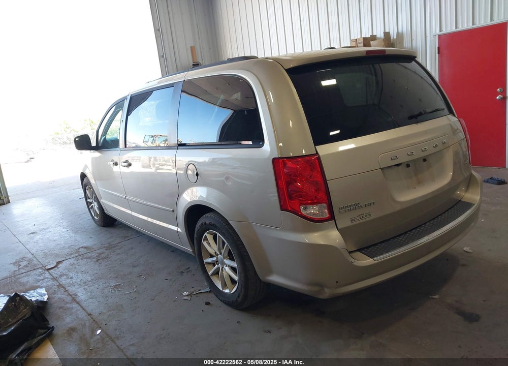 2016 DODGE GRAND CARAVAN SXT VIN: 2C4RDGCG4GR236583