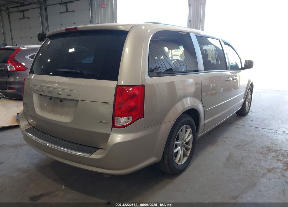 2016 DODGE GRAND CARAVAN SXT VIN: 2C4RDGCG4GR236583
