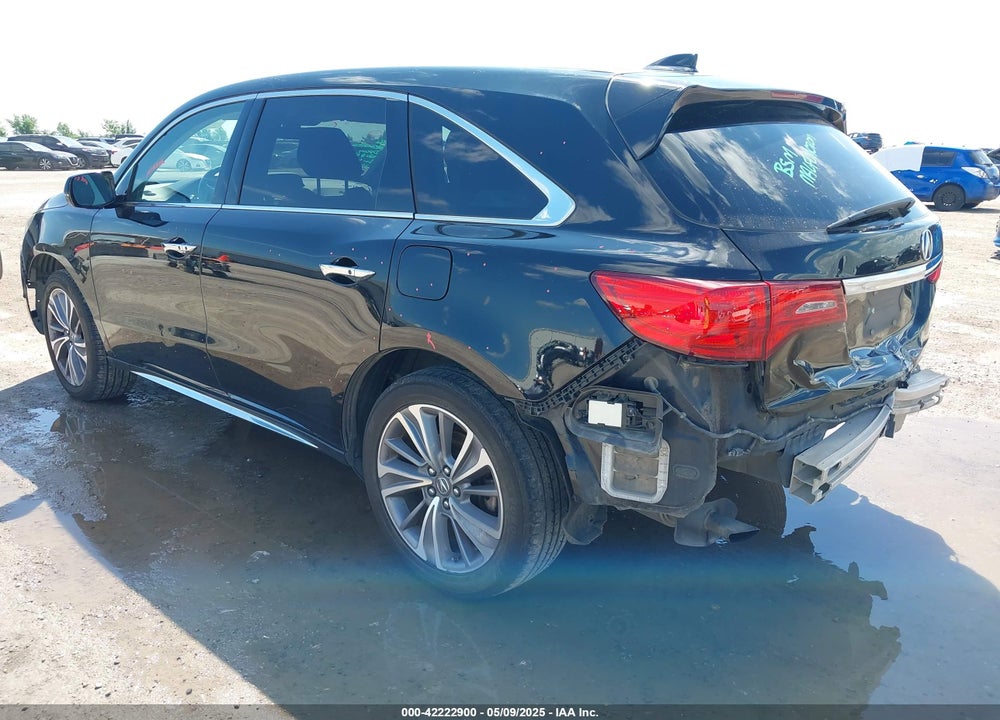 2017 ACURA MDX TECHNOLOGY PACKAGE VIN: 5FRYD3H57HB011582