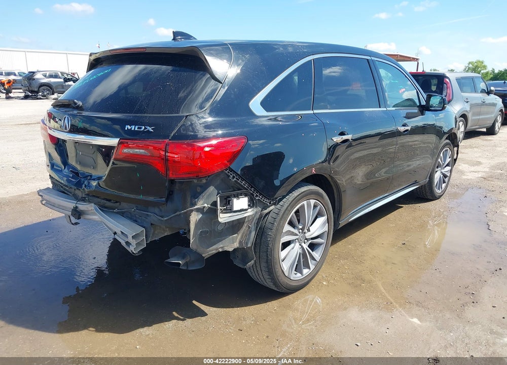 2017 ACURA MDX TECHNOLOGY PACKAGE VIN: 5FRYD3H57HB011582