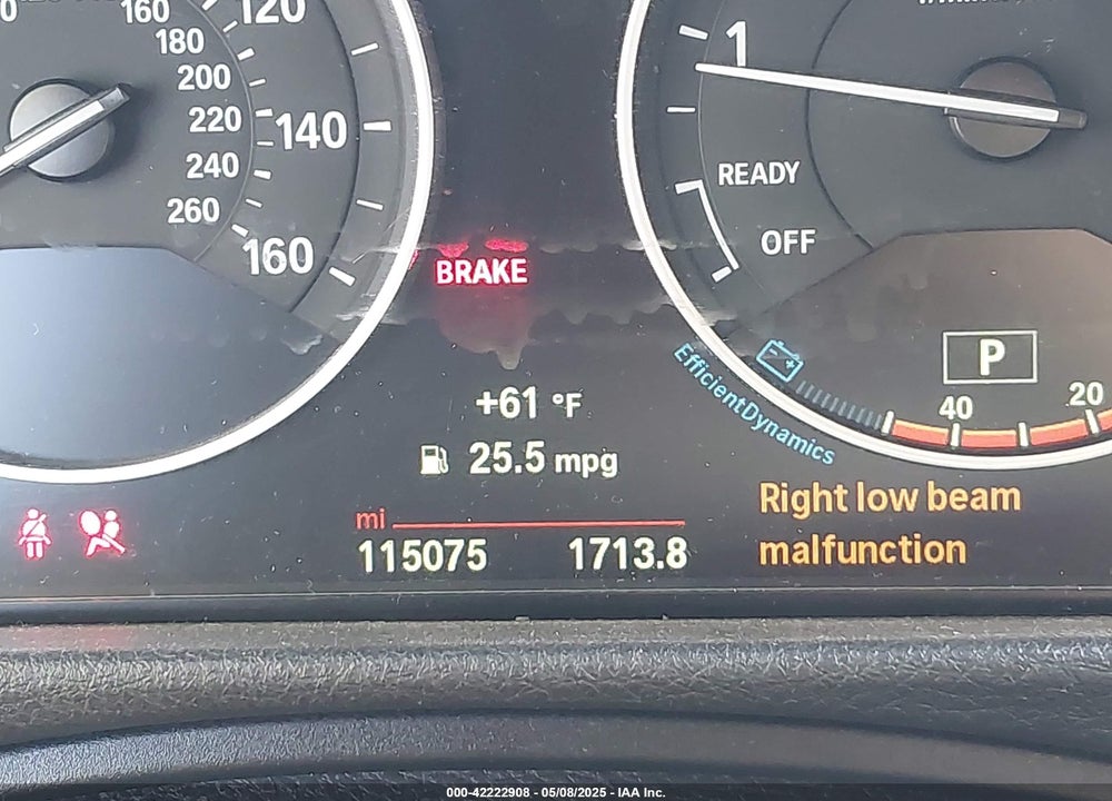 2015 BMW 328I VIN: WBA3C1C55FK123417