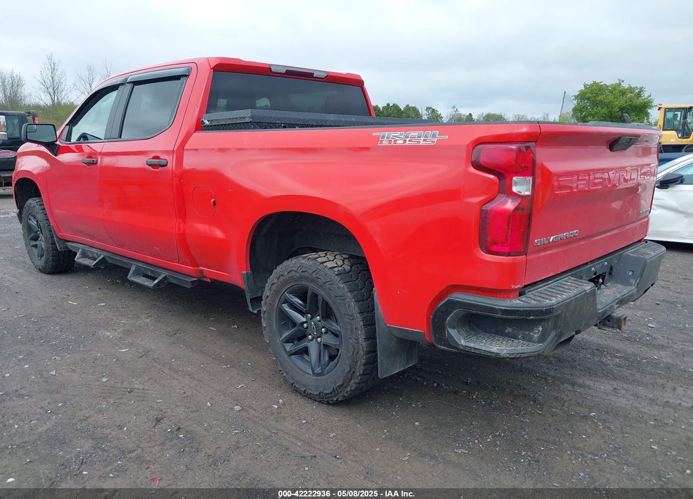 2021 CHEVROLET SILVERADO 1500 4WD  SHORT BED CUSTOM TRAIL BOSS/4WD  STANDARD BED CUSTOM TRAIL BOSS VIN: 1GCPYCEF2MZ428353