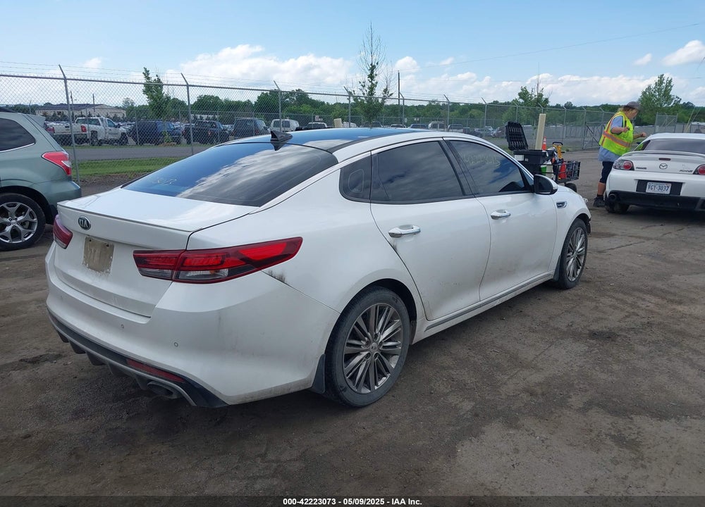 2016 KIA OPTIMA SXL TURBO VIN: 5XXGV4L26GG067859