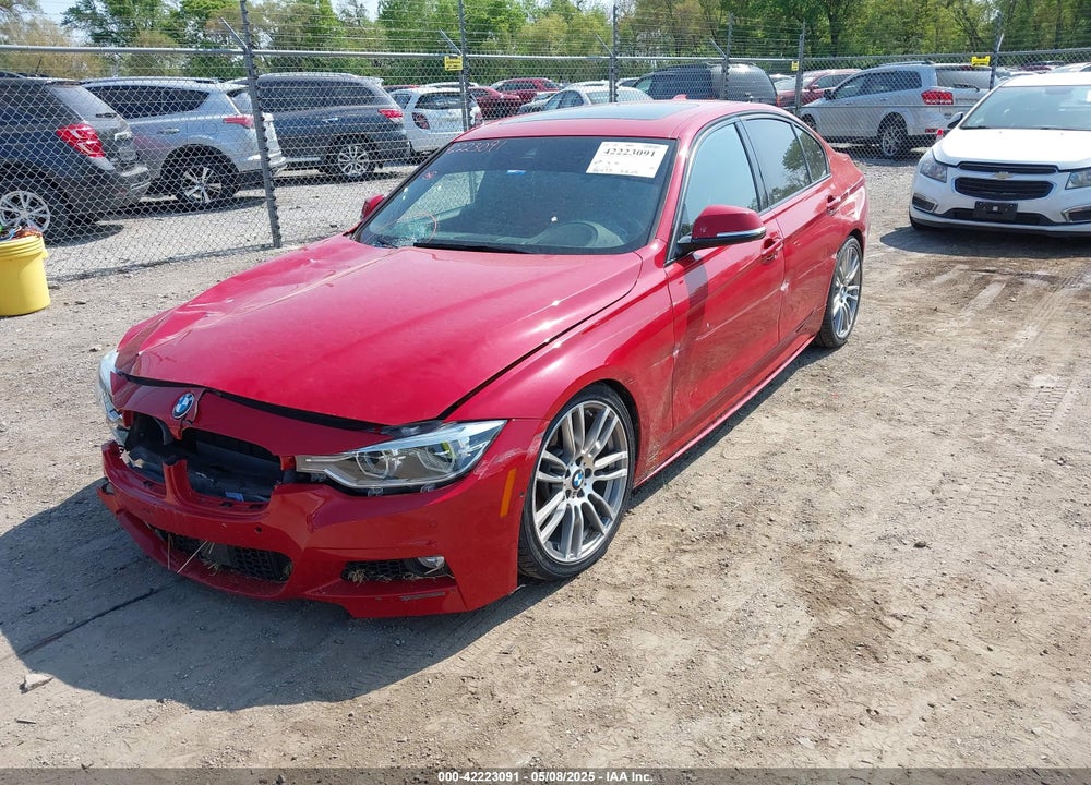 2016 BMW 3 SERIES VIN: WBA8B7G57GNU36930