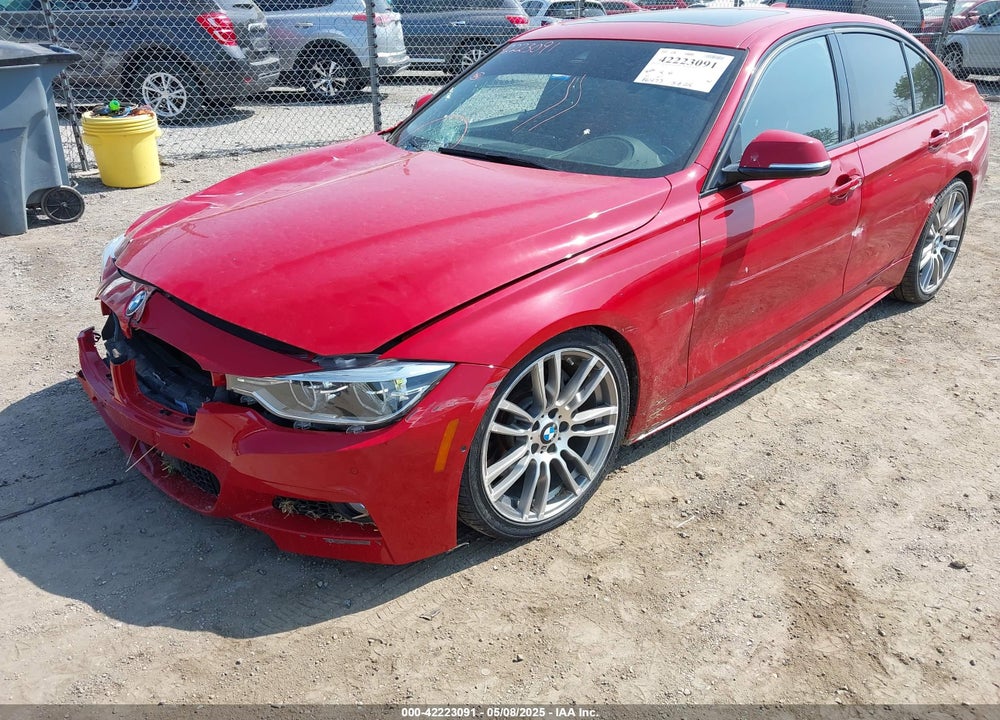 2016 BMW 3 SERIES VIN: WBA8B7G57GNU36930