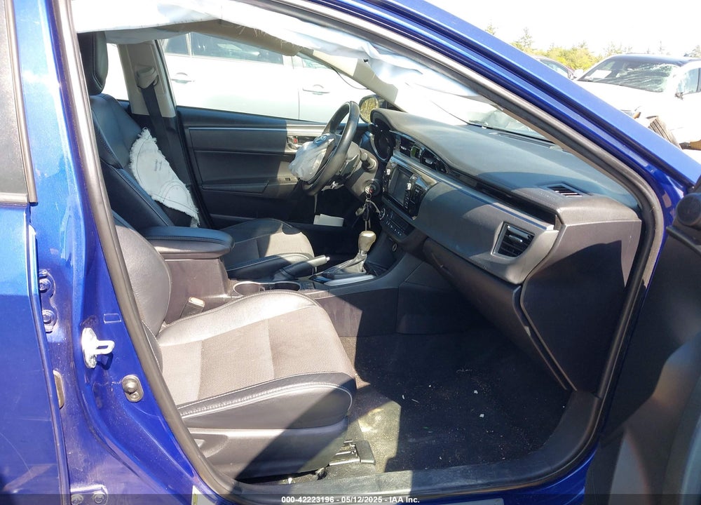2015 TOYOTA COROLLA S PLUS VIN: 2T1BURHE5FC458942