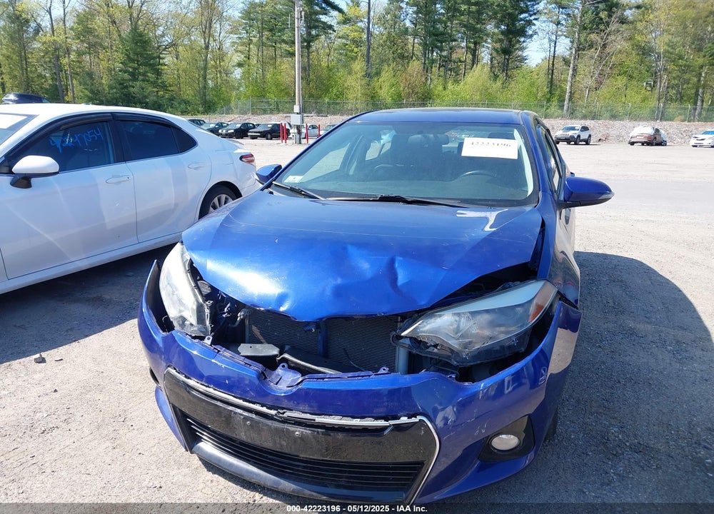 2015 TOYOTA COROLLA S PLUS VIN: 2T1BURHE5FC458942